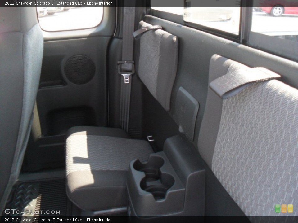 Ebony Interior Photo for the 2012 Chevrolet Colorado LT Extended Cab #53380601