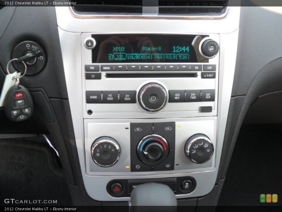 Ebony Interior Audio System for the 2012 Chevrolet Malibu LT #53382089
