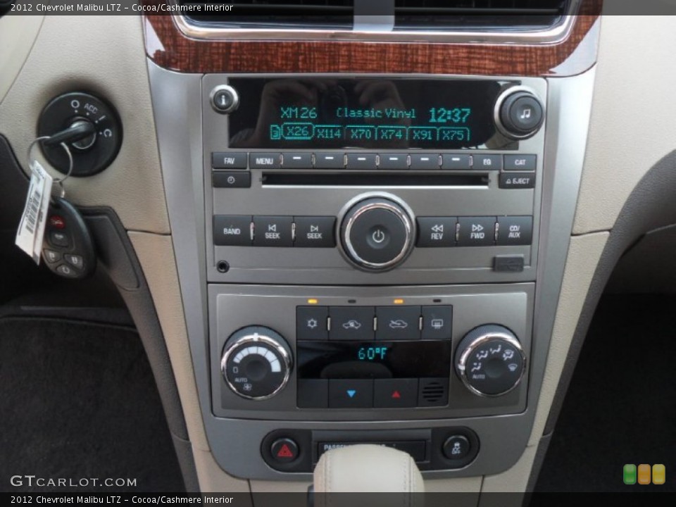 Cocoa/Cashmere Interior Audio System for the 2012 Chevrolet Malibu LTZ #53382854