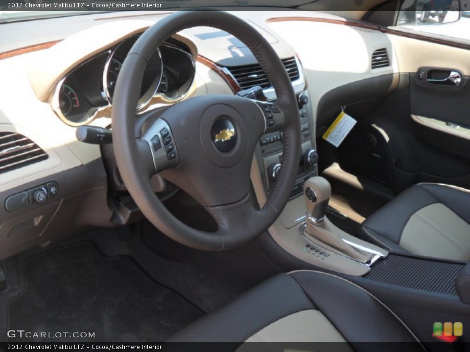Cocoa/Cashmere Interior Prime Interior for the 2012 Chevrolet Malibu LTZ #53383085