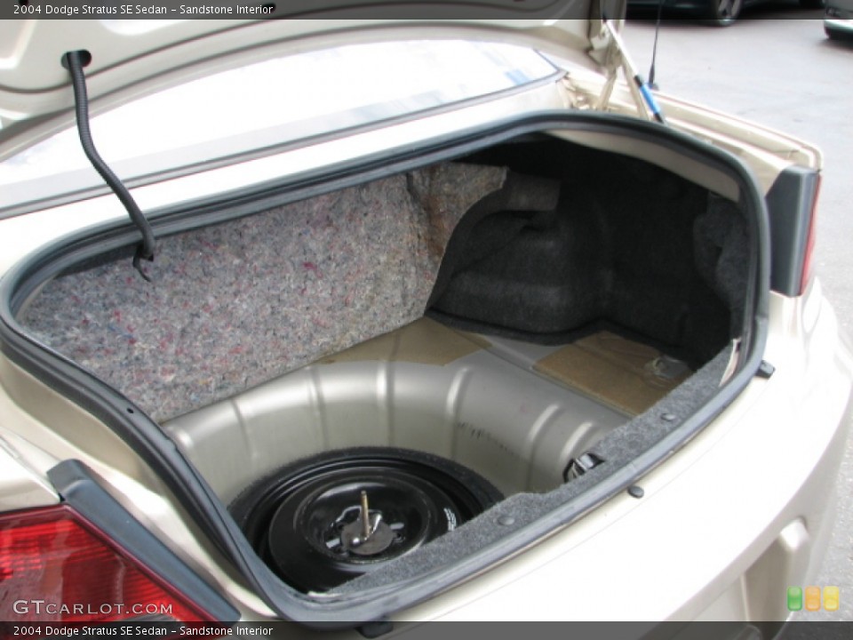 Sandstone Interior Trunk for the 2004 Dodge Stratus SE Sedan #53383352