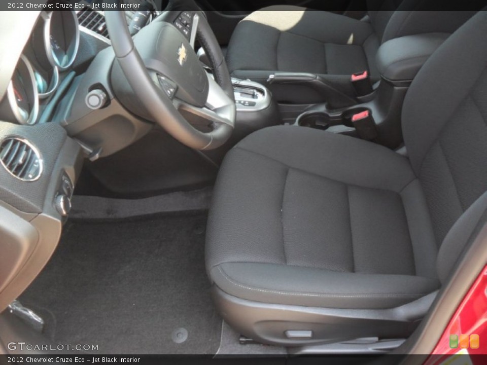 Jet Black Interior Photo for the 2012 Chevrolet Cruze Eco #53383559