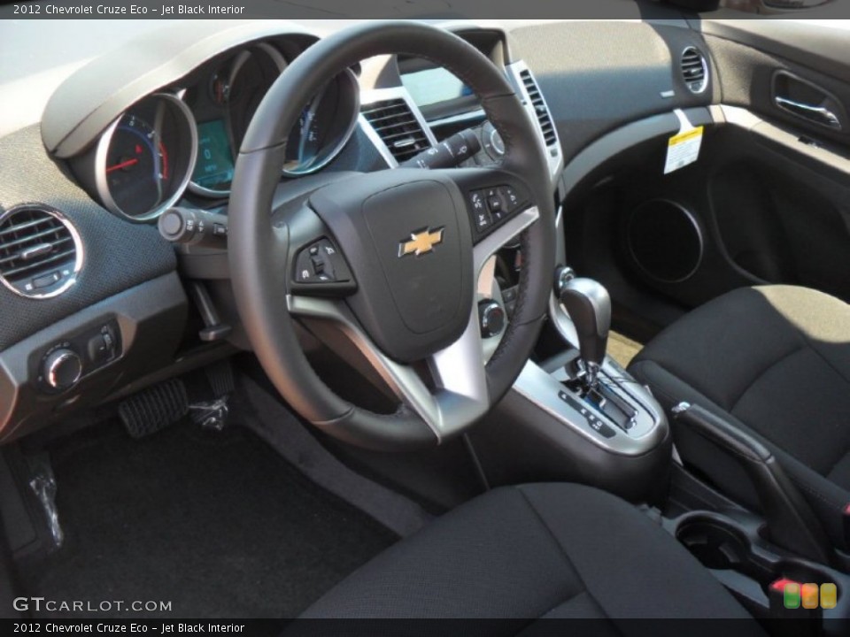 Jet Black Interior Prime Interior for the 2012 Chevrolet Cruze Eco #53383799