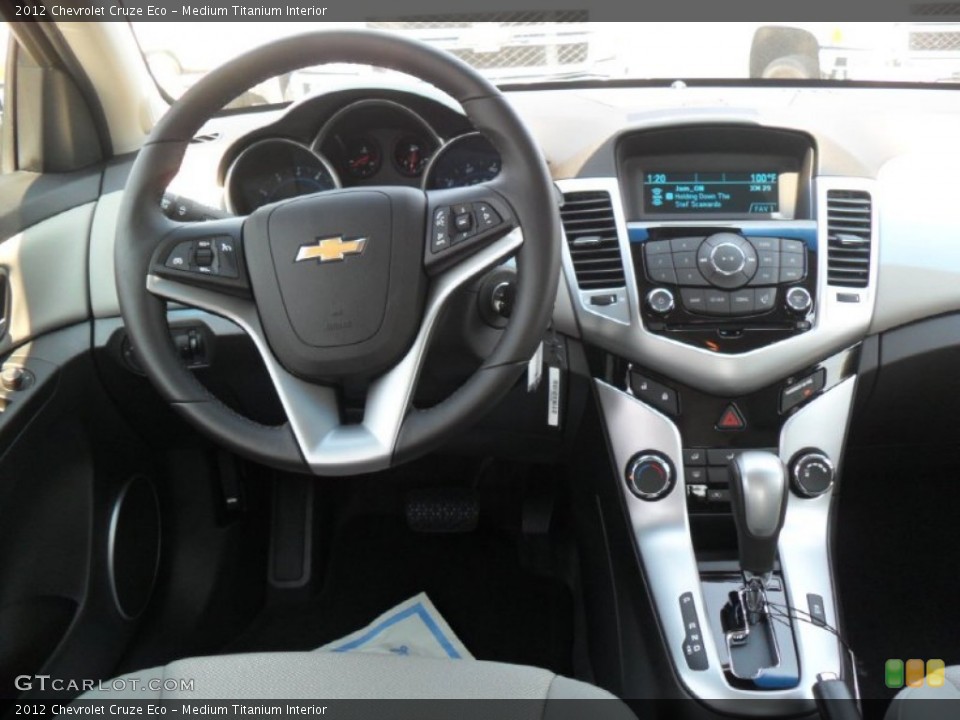 Medium Titanium Interior Dashboard for the 2012 Chevrolet Cruze Eco #53384372