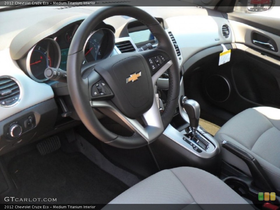 Medium Titanium Interior Prime Interior for the 2012 Chevrolet Cruze Eco #53384519