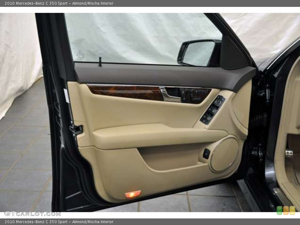 Almond/Mocha Interior Door Panel for the 2010 Mercedes-Benz C 350 Sport #53385158