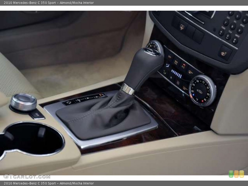 Almond/Mocha Interior Transmission for the 2010 Mercedes-Benz C 350 Sport #53385293