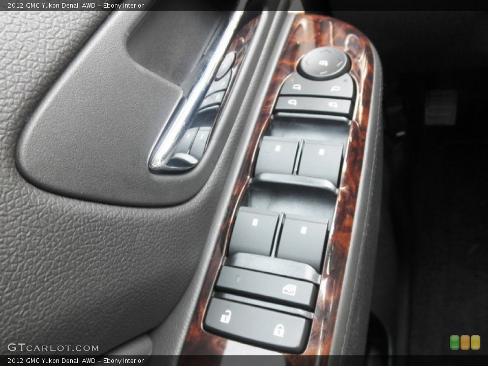Ebony Interior Controls for the 2012 GMC Yukon Denali AWD #53386751