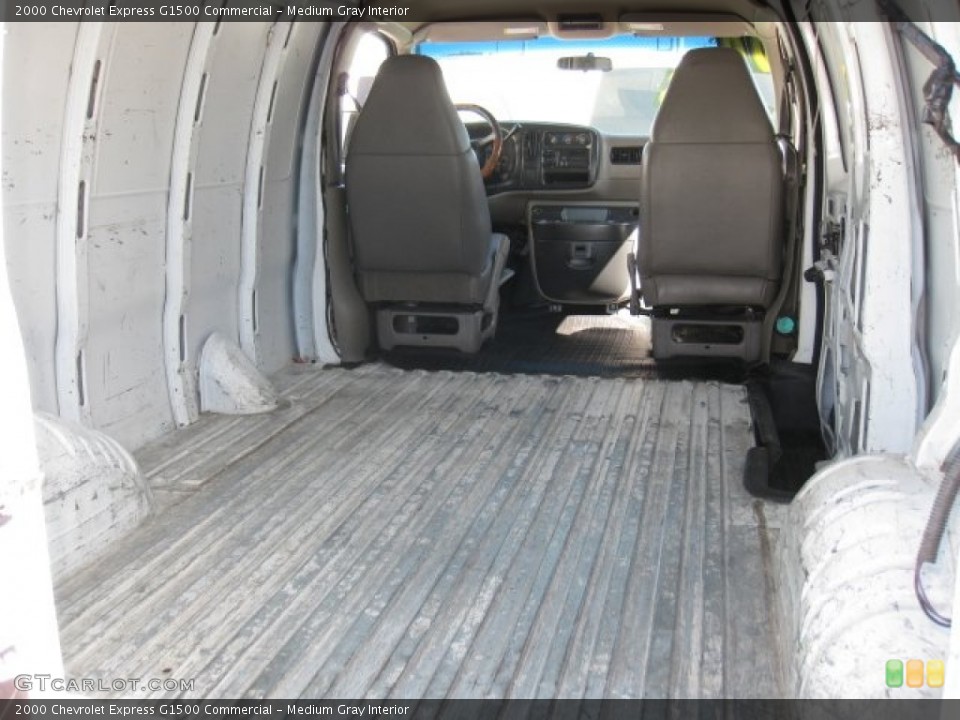 Medium Gray Interior Trunk for the 2000 Chevrolet Express G1500 Commercial #53387249