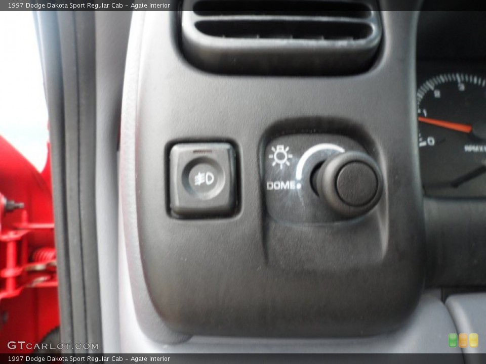 Agate Interior Controls for the 1997 Dodge Dakota Sport Regular Cab #53388464