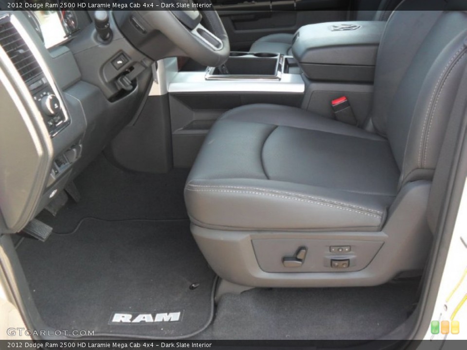 Dark Slate Interior Photo for the 2012 Dodge Ram 2500 HD Laramie Mega Cab 4x4 #53388968