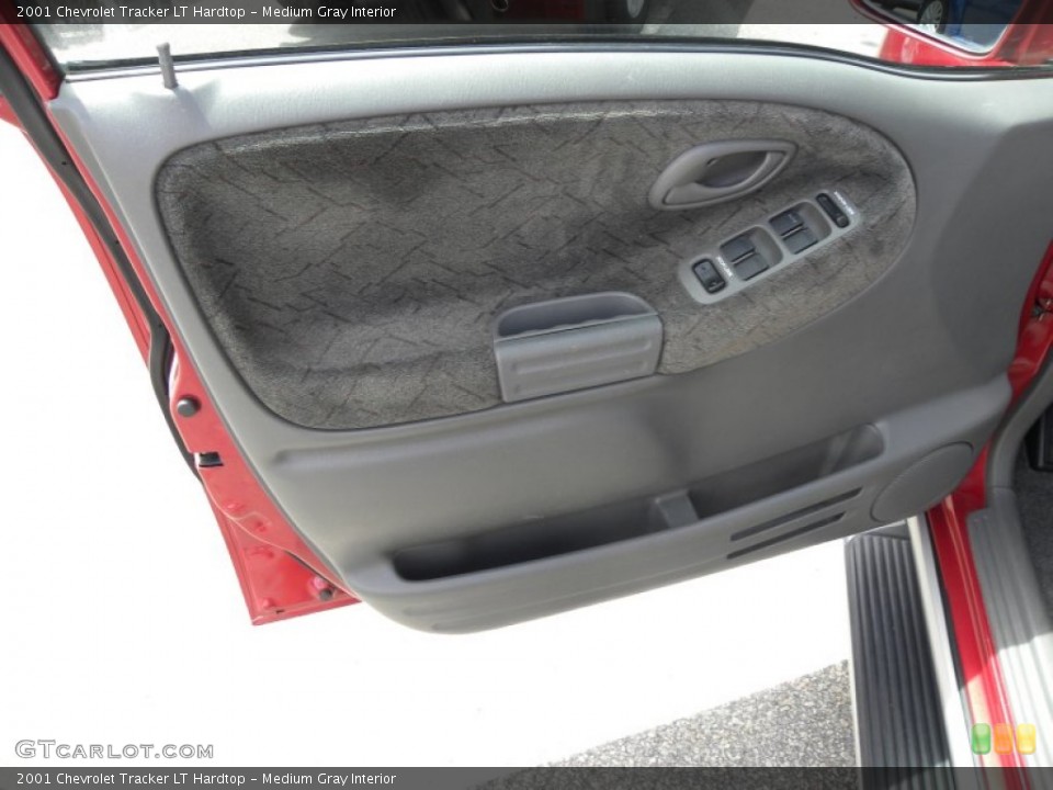 Medium Gray Interior Door Panel for the 2001 Chevrolet Tracker LT Hardtop #53389613