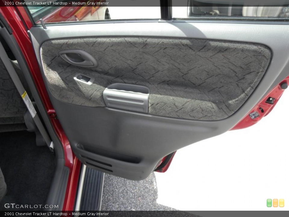 Medium Gray Interior Door Panel for the 2001 Chevrolet Tracker LT Hardtop #53389697