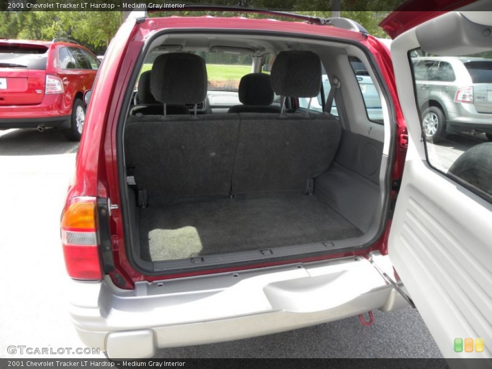 Medium Gray Interior Trunk for the 2001 Chevrolet Tracker LT Hardtop #53389743