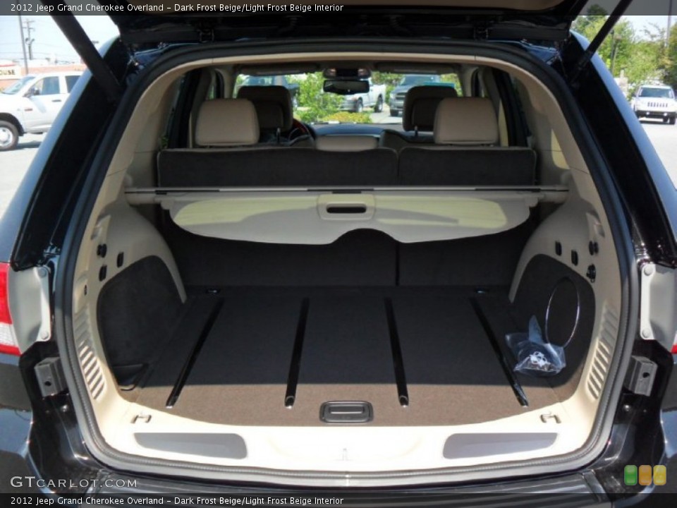 Dark Frost Beige/Light Frost Beige Interior Trunk for the 2012 Jeep Grand Cherokee Overland #53390007