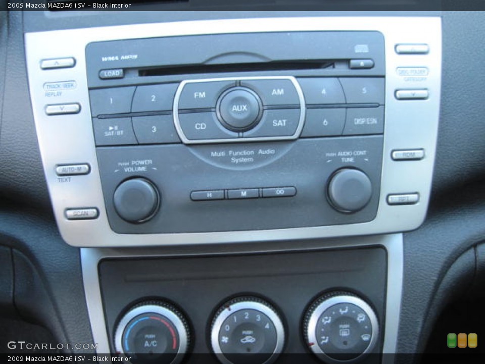 Black Interior Audio System for the 2009 Mazda MAZDA6 i SV #53391392