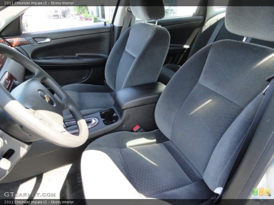 Ebony Interior Photo for the 2011 Chevrolet Impala LS #53393657