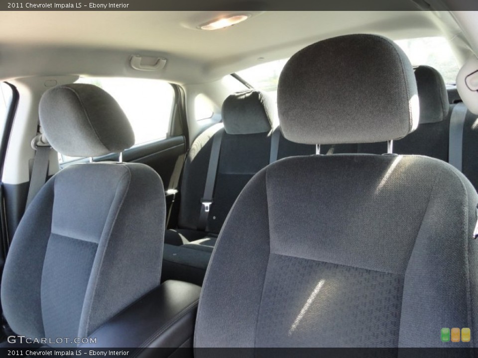 Ebony Interior Photo for the 2011 Chevrolet Impala LS #53393720