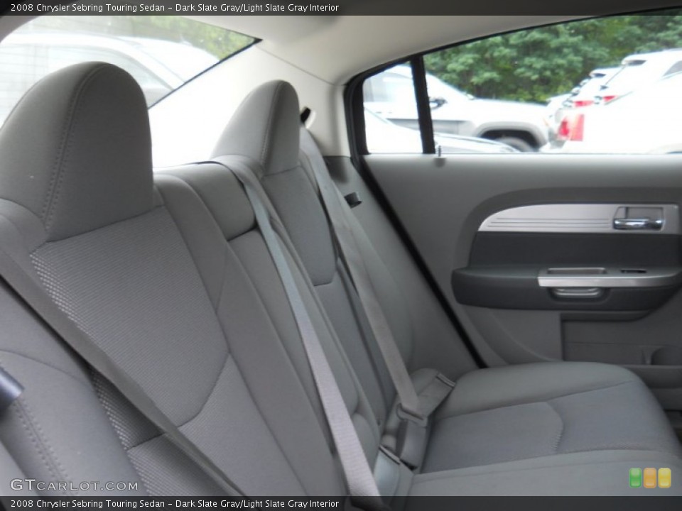Dark Slate Gray/Light Slate Gray Interior Photo for the 2008 Chrysler Sebring Touring Sedan #53393894