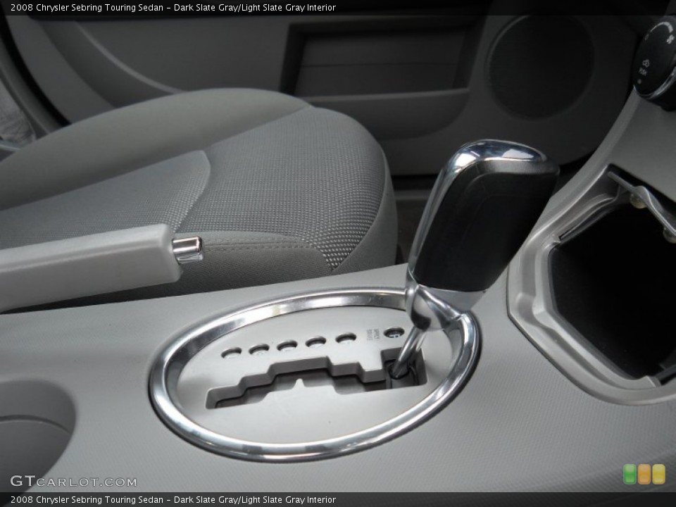 Dark Slate Gray/Light Slate Gray Interior Transmission for the 2008 Chrysler Sebring Touring Sedan #53394044