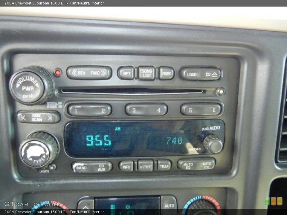 Tan/Neutral Interior Audio System for the 2004 Chevrolet Suburban 1500 LT #53394938