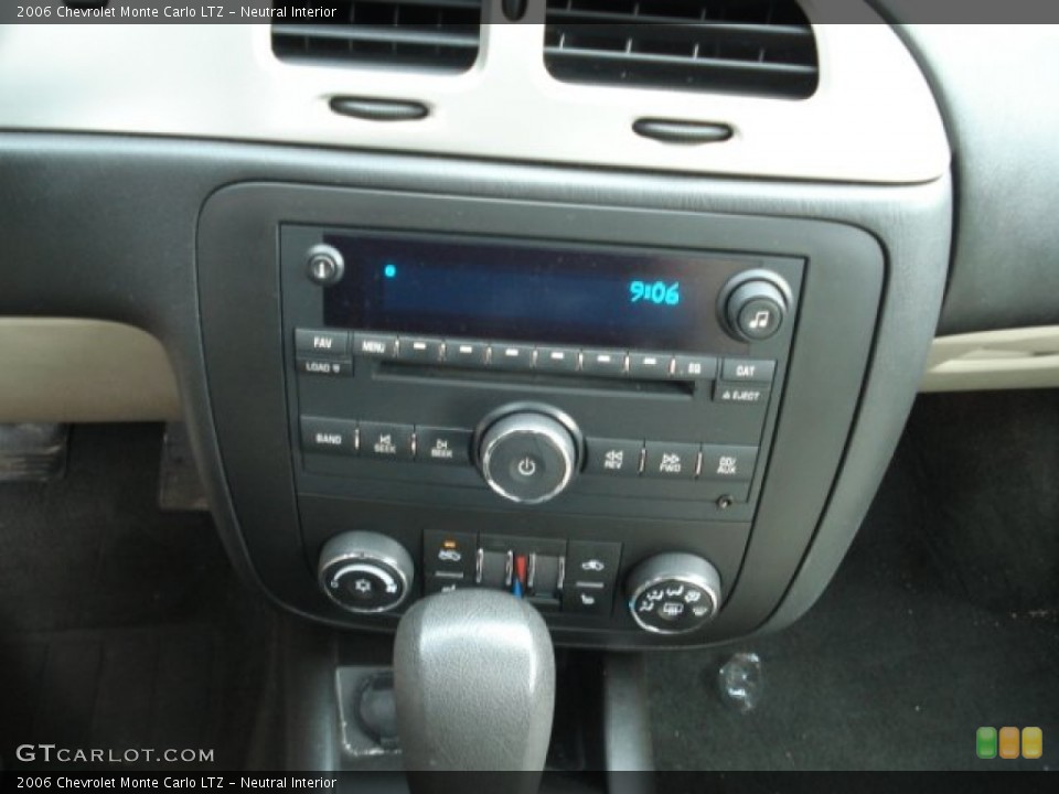 Neutral Interior Audio System for the 2006 Chevrolet Monte Carlo LTZ #53396057