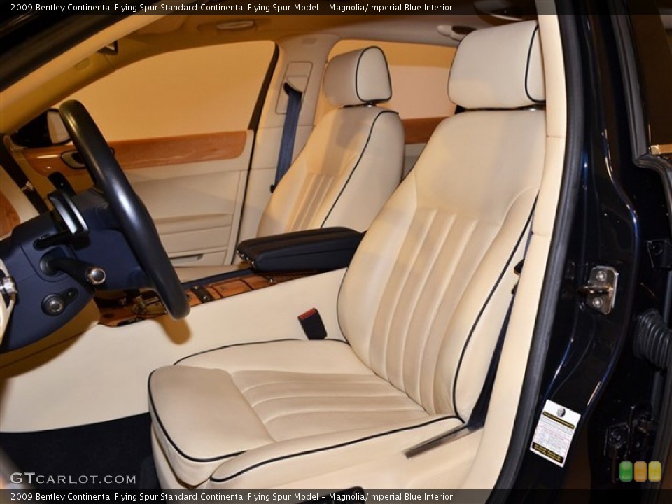 Magnolia/Imperial Blue Interior Photo for the 2009 Bentley Continental Flying Spur  #53397710