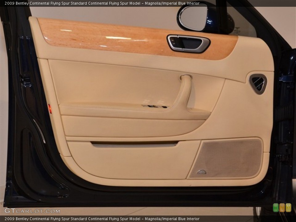 Magnolia/Imperial Blue Interior Door Panel for the 2009 Bentley Continental Flying Spur  #53397821