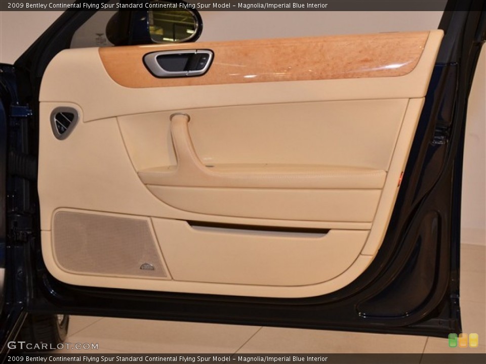 Magnolia/Imperial Blue Interior Door Panel for the 2009 Bentley Continental Flying Spur  #53397833
