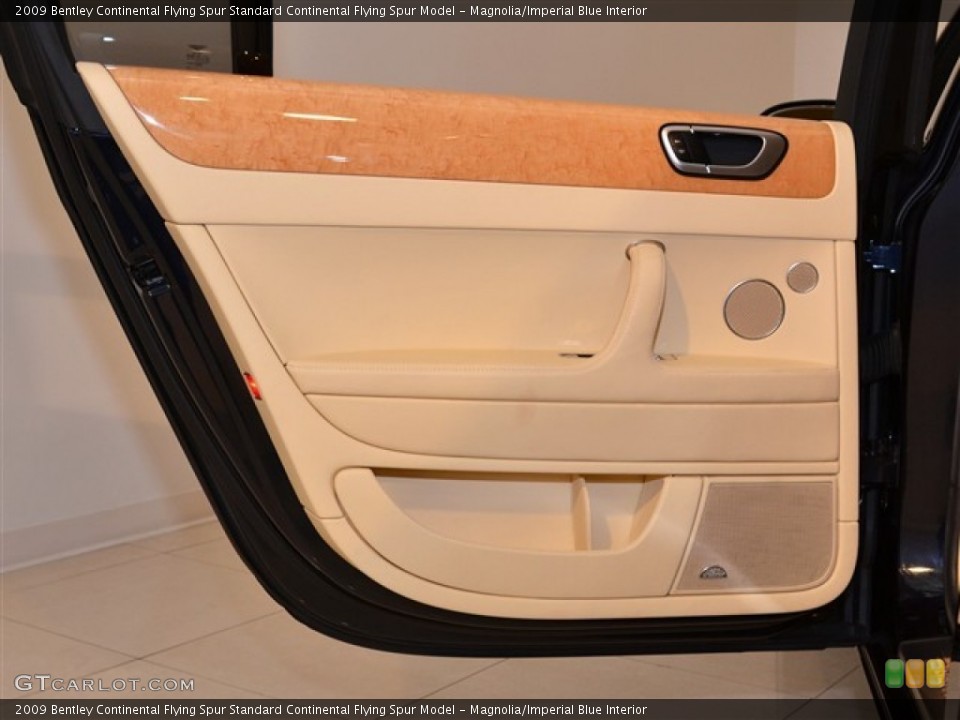 Magnolia/Imperial Blue Interior Door Panel for the 2009 Bentley Continental Flying Spur  #53397842