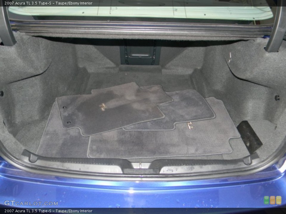 Taupe/Ebony Interior Trunk for the 2007 Acura TL 3.5 Type-S #53398340