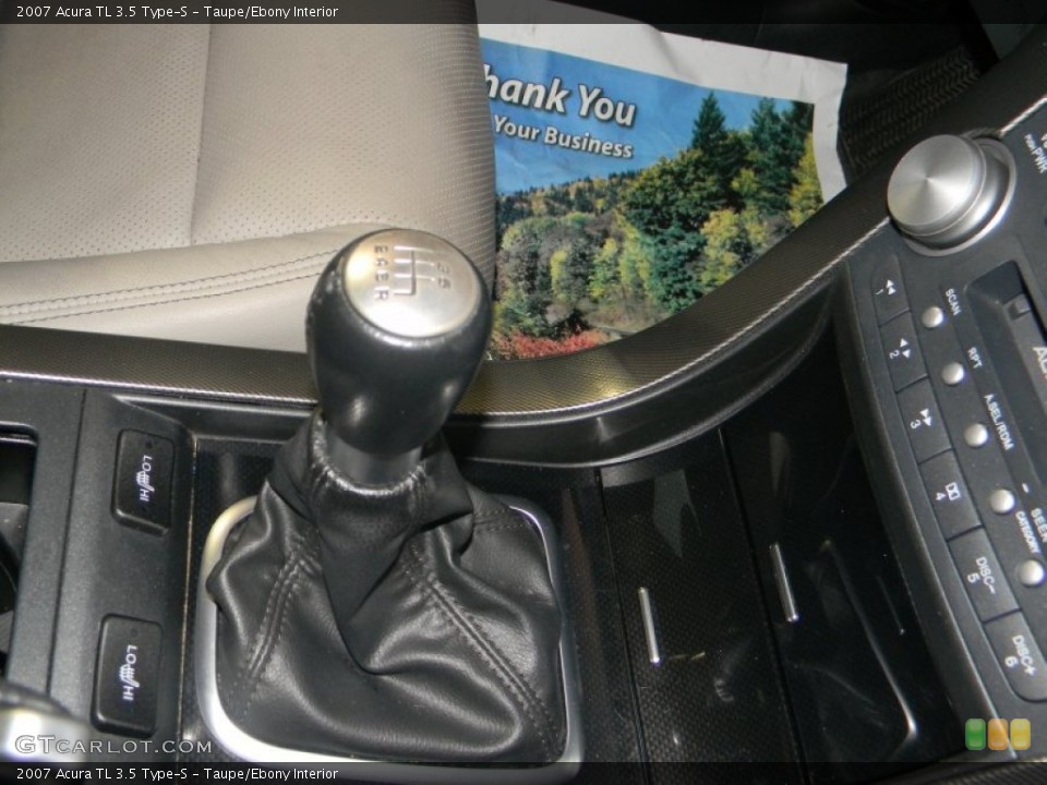 Taupe/Ebony Interior Transmission for the 2007 Acura TL 3.5 Type-S #53398487