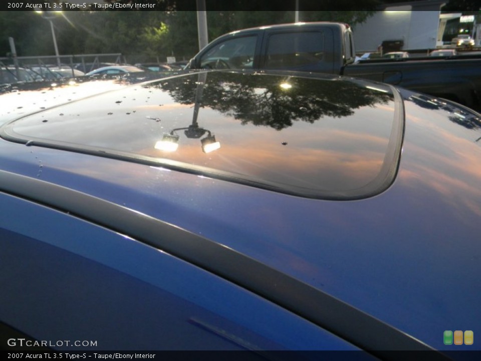 Taupe/Ebony Interior Sunroof for the 2007 Acura TL 3.5 Type-S #53398511