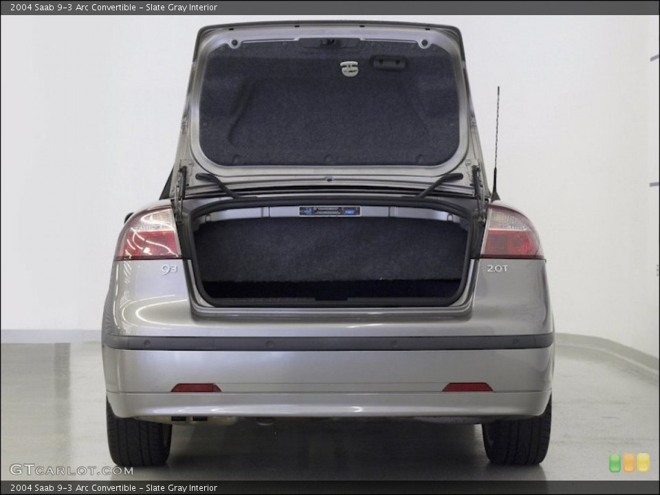 Slate Gray Interior Trunk for the 2004 Saab 9-3 Arc Convertible #53402243