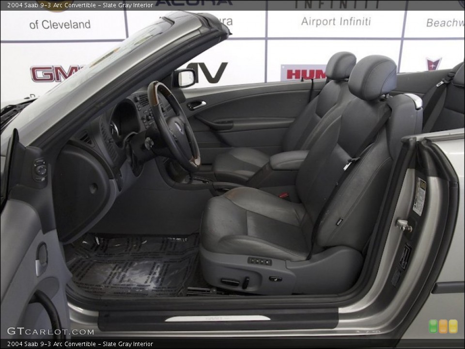 Slate Gray Interior Photo for the 2004 Saab 9-3 Arc Convertible #53402276