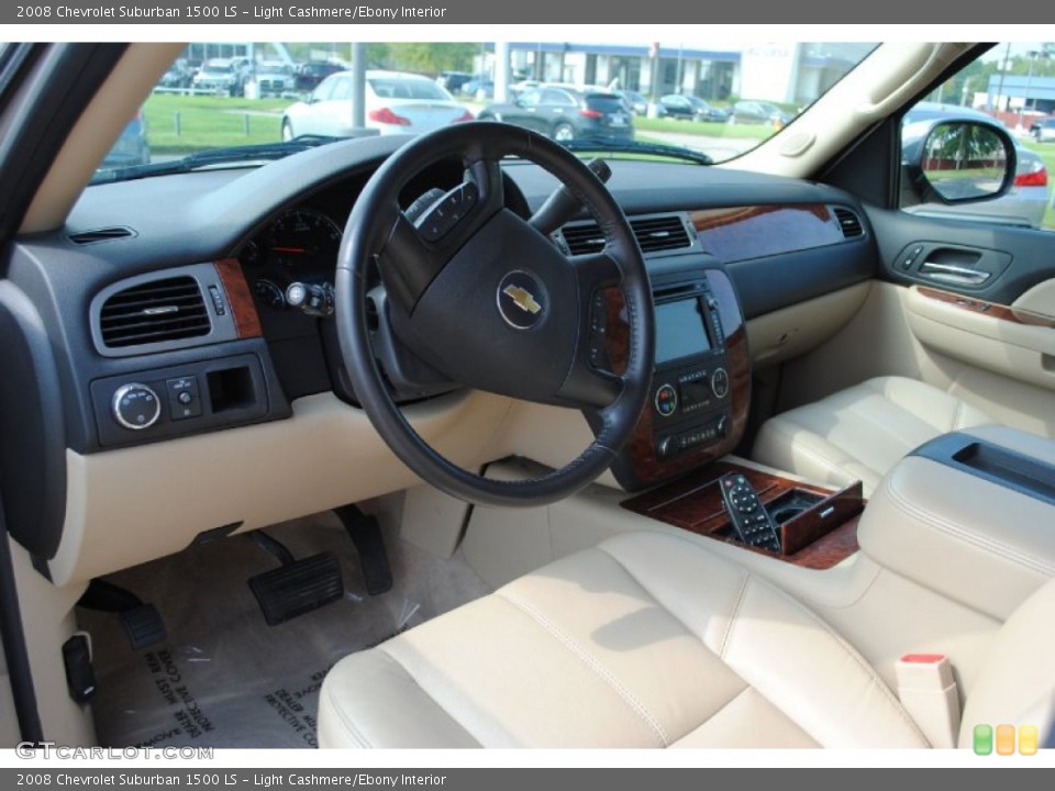 Light Cashmere/Ebony Interior Prime Interior for the 2008 Chevrolet Suburban 1500 LS #53405141