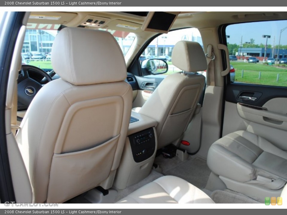 Light Cashmere/Ebony Interior Photo for the 2008 Chevrolet Suburban 1500 LS #53405159