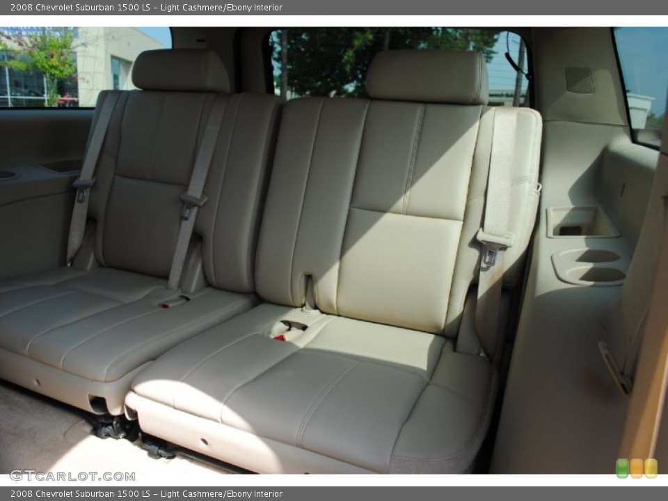 Light Cashmere/Ebony Interior Photo for the 2008 Chevrolet Suburban 1500 LS #53405186