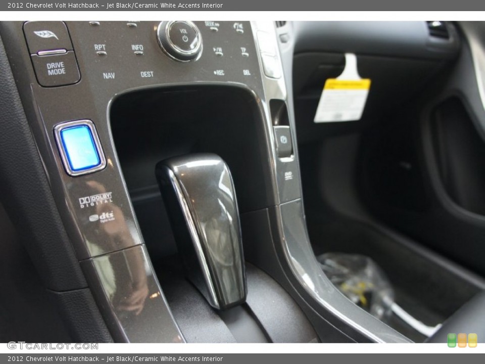Jet Black/Ceramic White Accents Interior Transmission for the 2012 Chevrolet Volt Hatchback #53406332