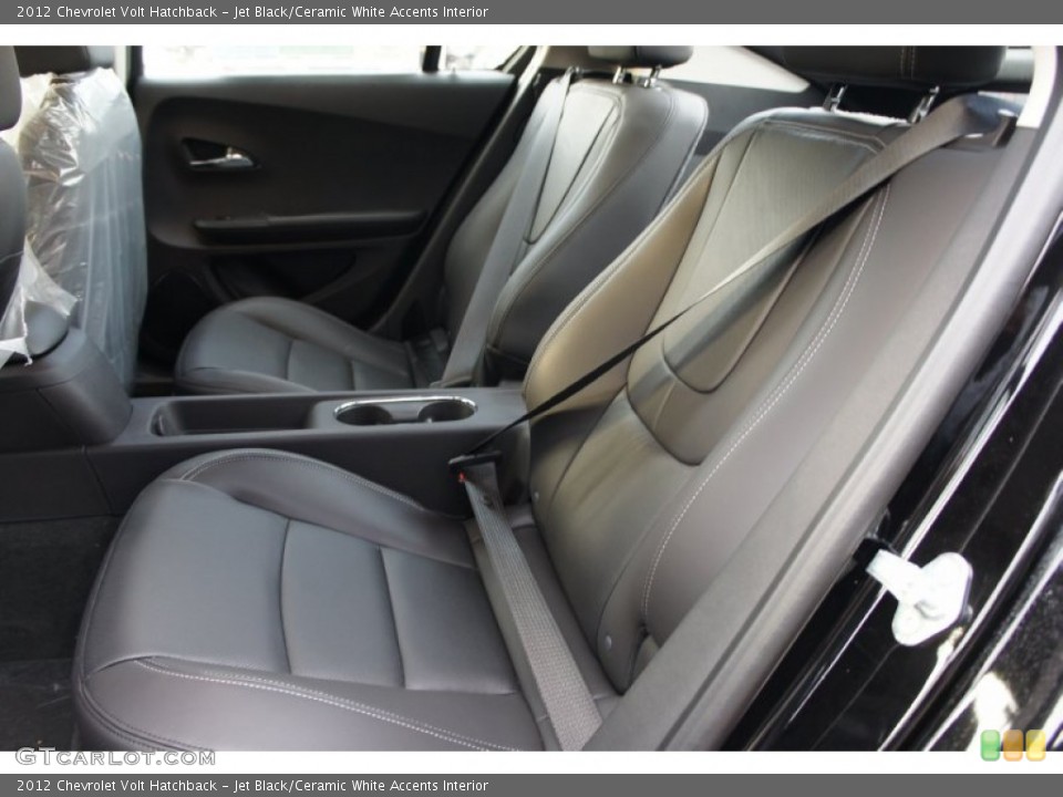 Jet Black/Ceramic White Accents Interior Photo for the 2012 Chevrolet Volt Hatchback #53406392