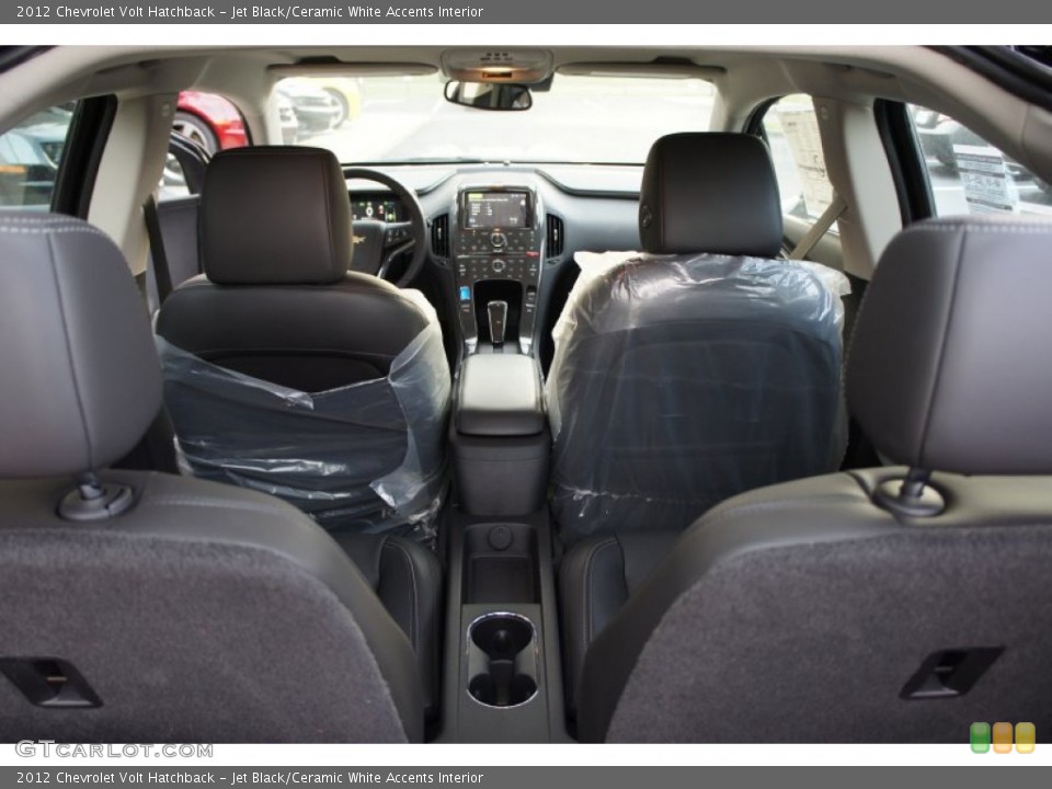 Jet Black/Ceramic White Accents Interior Photo for the 2012 Chevrolet Volt Hatchback #53406404
