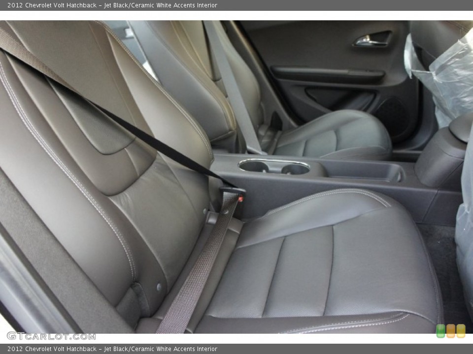 Jet Black/Ceramic White Accents Interior Photo for the 2012 Chevrolet Volt Hatchback #53406419