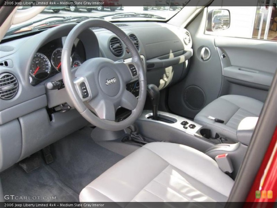 Medium Slate Gray Interior Photo for the 2006 Jeep Liberty Limited 4x4 #53407133