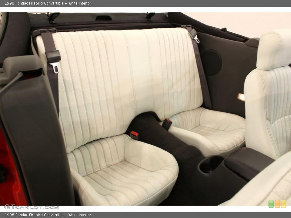 White Interior Photo for the 1998 Pontiac Firebird Convertible #53407253