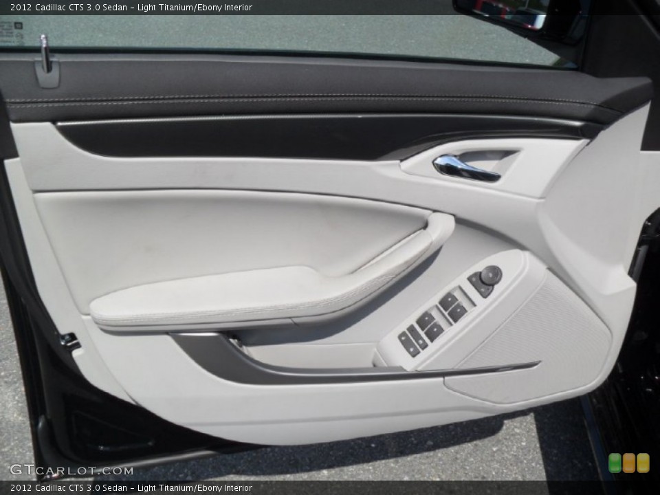 Light Titanium/Ebony Interior Door Panel for the 2012 Cadillac CTS 3.0 Sedan #53408498