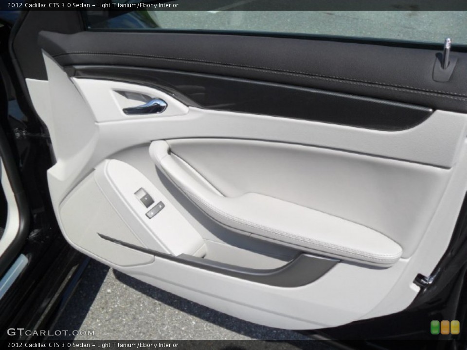 Light Titanium/Ebony Interior Door Panel for the 2012 Cadillac CTS 3.0 Sedan #53408558