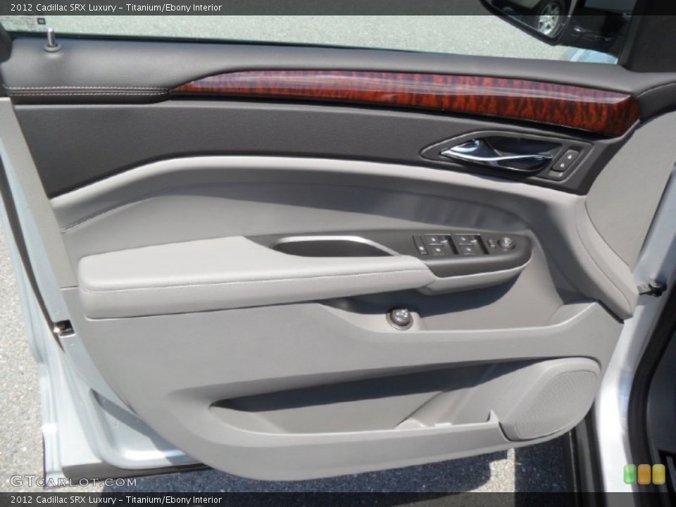 Titanium/Ebony Interior Door Panel for the 2012 Cadillac SRX Luxury #53408633