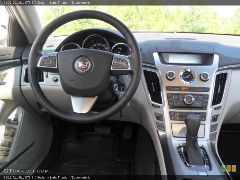 Light Titanium/Ebony Interior Dashboard for the 2012 Cadillac CTS 3.0 Sedan #53408870