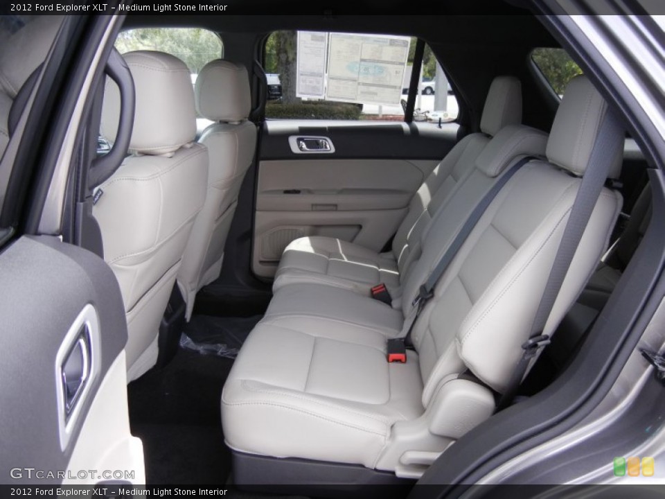 Medium Light Stone Interior Photo for the 2012 Ford Explorer XLT #53412353