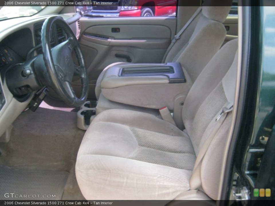 Tan Interior Photo for the 2006 Chevrolet Silverado 1500 Z71 Crew Cab 4x4 #53415062